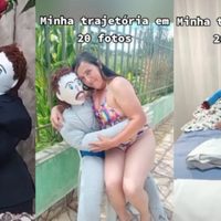 VIDEO ¡Qué surreal! Mujer se casa con muñeco de trapo llamado "Marcelo"