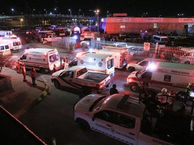 Filtran video de momentos antes del incendio en INM de Ciudad Juárez
