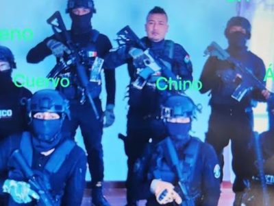 Filtran foto de célula del CJNG que mató policías en CDMX