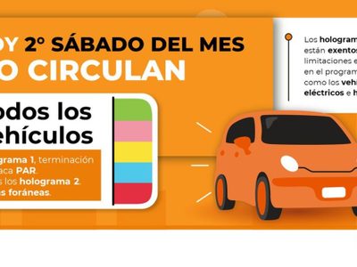 Este sábado 8 de octubre conoce las placas y hologramas que circulan