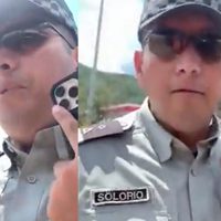 VIDEO Agente de la Guardia Nacional prohibe grabar accidentes en carretera