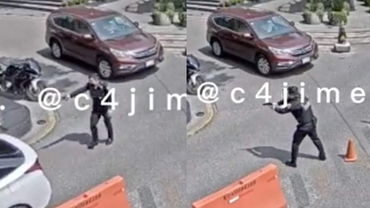 VIDEO Así fue la balacera entre un policía y asaltantes en la Plaza Metrópoli. Foto: Carlos Jiménez