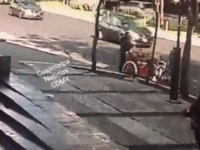 CUAJIMALPA: hombre atropella y mata a vendedor de café