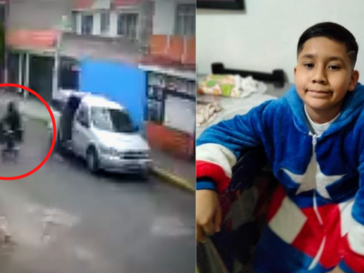 VIDEO Padre secuestra a su propio hijo en Neza, ya fue detenido