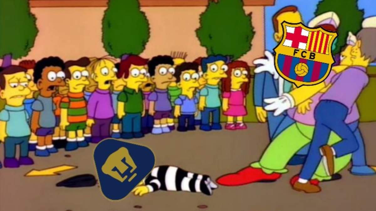 Estos son los mejores MEMES que dejó el Pumas vs Barcelona. Foto: Redes sociales