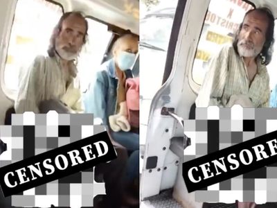 VIDEO Hombre se masturba frente a pasajeros de una combi en Pachuca