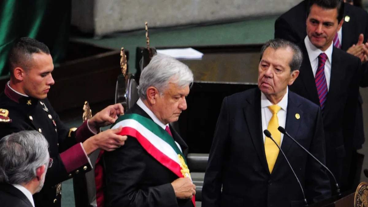 Porfirio Muñoz Ledo pide la renuncia de AMLO: "A su rancho". Foto: SinEmbargoMX