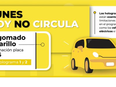 HOY NO CIRCULA: Conoce los autos que se quedan en casa en lunes 20 de junio