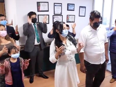 VIDEO Enamorados de Atizapán celebran boda en Lengua de Señas