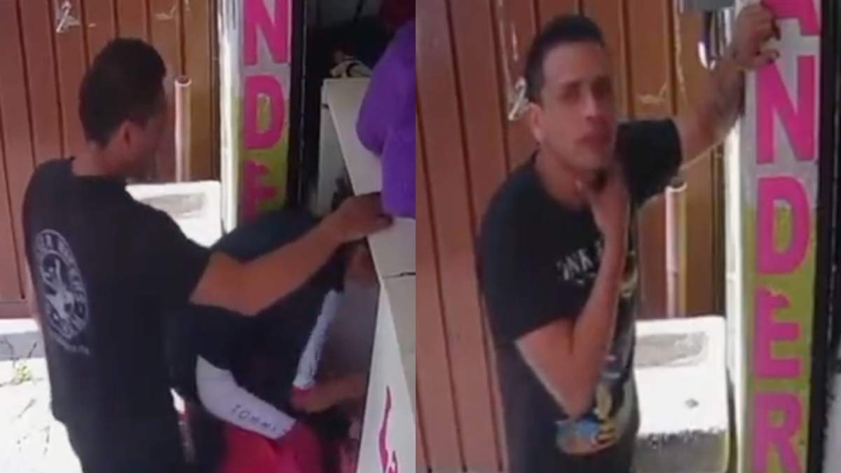 VIDEO Así de fácil se roban un celular de lavandería en Tlalpan. Foto: Raúl Gutiérrez
