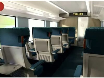 Así se verá el Tren Maya por dentro