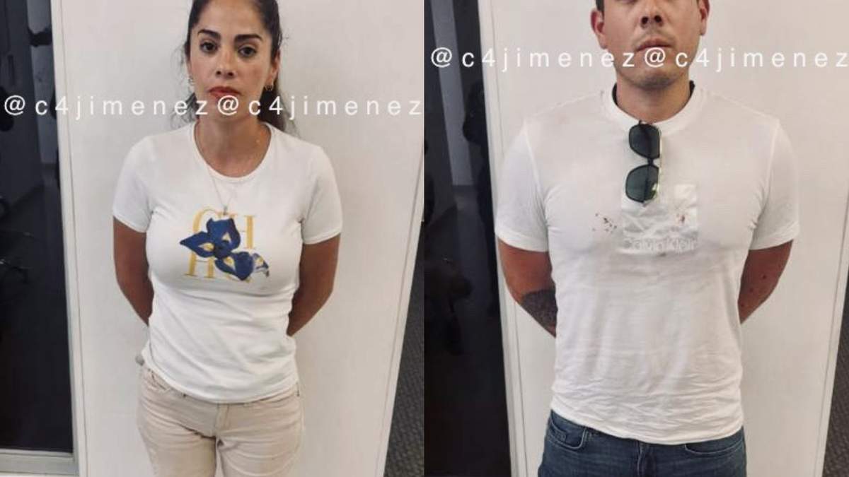 La pareja atacó a un motociclista porque se pusieron nerviosos