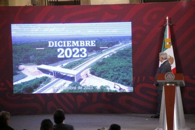 Sedena sostiene que el Tren Maya “avanza correctamente” para su inauguración en diciembre de 2023