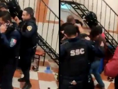 Policías vs Civiles: Así ocurrió golpiza en taquería de CDMX